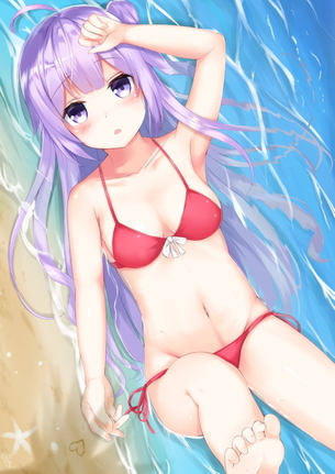 【非・微エロ】日曜日の紫髪美少女画像まとめ　その５９
