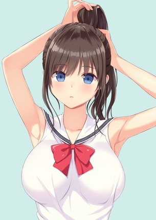 【非・微エロ】ポニーテールな女の子をずっと追いかける画像まとめ