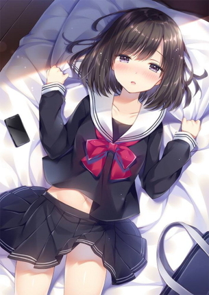 【非・微エロ】月曜日の黒髪美少女画像まとめ　その５９