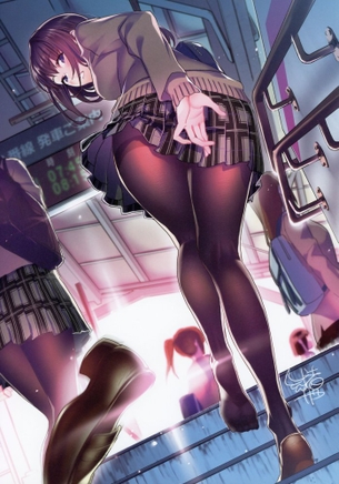タイツごしに見えるパンツが一番エロいよな