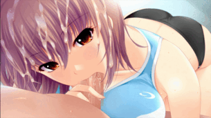 【エロゲHCG】体岡柚月のフェラチオGIFアニメ二次エロ画像【お姉さん先生 〜補習授業のエッチな先生〜】