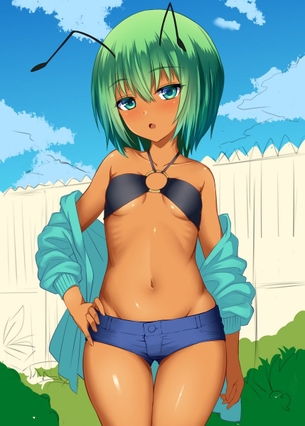 【非・微エロ】木曜日の緑髪美少女画像まとめ　その５９