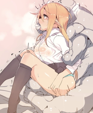 着衣セックスで盛り上がってる二次エロ画像