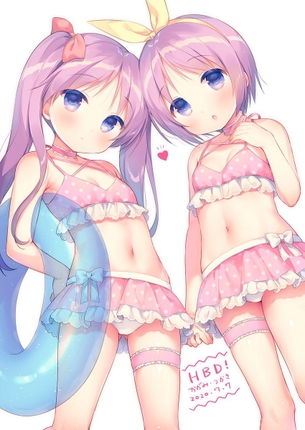 【非・微エロ】日曜日の紫髪美少女画像まとめ　その５７