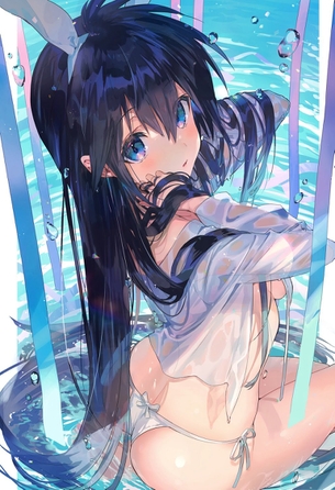 【非・微エロ】月曜日の黒髪美少女画像まとめ　その５７