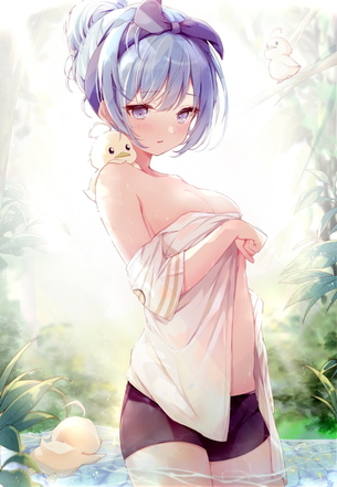 【非・微エロ】水曜日の青髪美少女画像まとめ　その５８