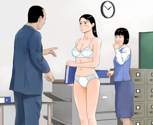 OLにハマる二次元エロ画像