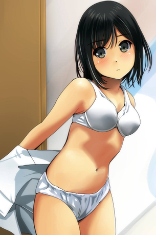 下着メインの二次エロ画像