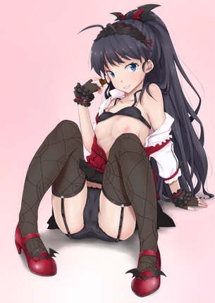 【31枚】ガーターベルト画像