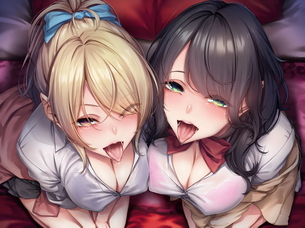 女の子が二人以上いるハーレム二次エロ画像 Part３４