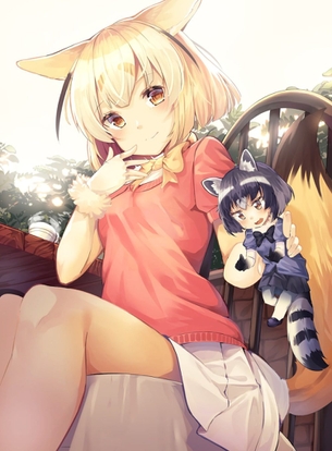 【キャラ】アライグマ/フェネック 画像まとめ【けものフレンズ】