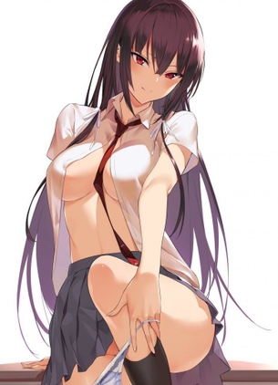 制服着た可愛い女の子の二次イラスト集