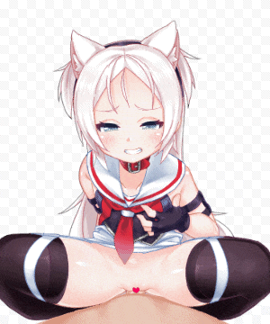 【エロGIF】シムスの騎乗位セックスGIFアニメ二次エロ画像【アズールレーン】