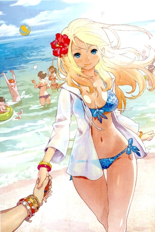 夏には海に行けるといいなって思える水着の可愛い女の子画像