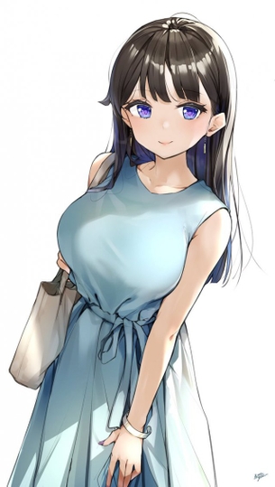 着衣巨乳のこういうので良いんだよな二次画像