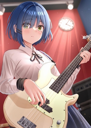 【ぼざろ】クールで可愛いベーシスト、山田リョウちゃんの二次画像【JK】