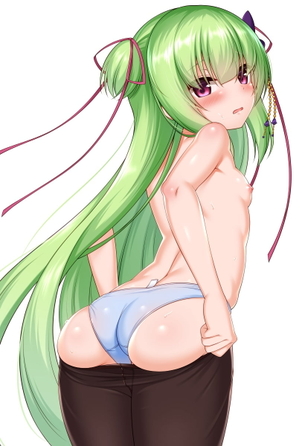 【非・微エロ】木曜日の緑髪美少女画像まとめ　その６１