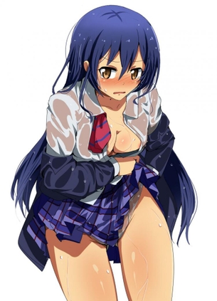 園田海未のどエロい二次エロ画像がいっぱいおっぱい！【ラブライブ！】