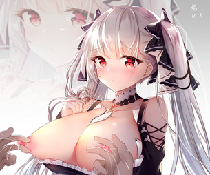 【アズレン】ドスケベすぎる長～い乳 フォーミダブルの厳選二次エロ画像 その1