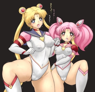 ちびうさの悩殺必死のセクシーポーズのエロ画像！【美少女戦士セーラームーン】