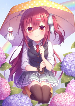 【非・微エロ】火曜日の赤髪・ピンク髪美少女画像まとめ　その１４０