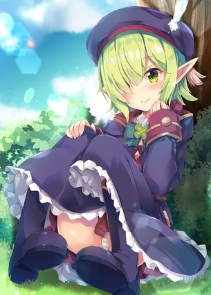 【非・微エロ】木曜日の緑髪美少女画像まとめ　その１４１