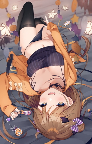 【非・微エロ】寝そべり逆さま二次美少女画像集 その２