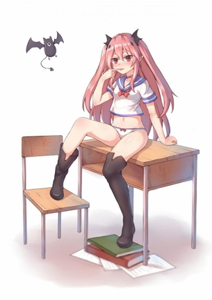 【終わりのセラフ】クルル・ツェペシのエッチでがっつり抜けるエロ画像