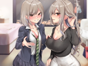 こんなにデカいと歩くのも大変そうなおっぱいの二次エロ画像！