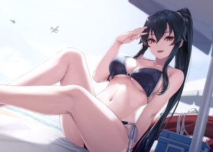 【２次】ポニーテールの可愛い女の子のエロ画像その２９
