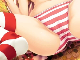 【下着(縞パン)】下着姿が可愛い女の子の二次元エロ画像＆イラスト Part44