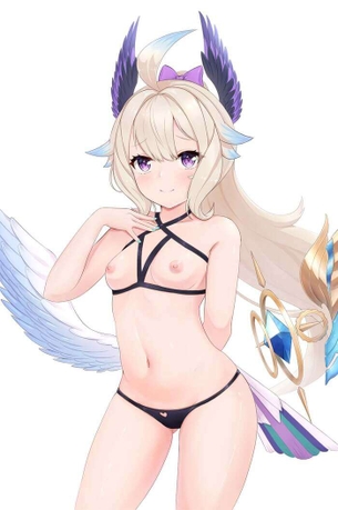 [にじさんじ][エロ画像]エナー・アールウェットの女性器に先走った汁が糸を引いたよ♪