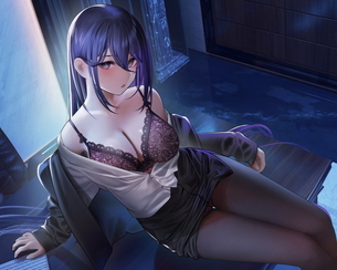 【二次】暗い部屋でエッチ寸前のシチュエーションがエロすぎｗｗｗ Part4【画像】