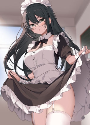 【２次】ガーターベルトを着用した女の子のエロ画像その５２