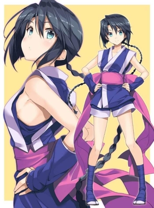 [るろうに剣心][エロ画像]巻町操の装束の隙間からおっぱいを触ったよ～♪