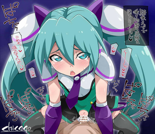 [シンカリオン][エロ画像]連結の練習と称して発音ミクと”ﾊﾟﾝﾊﾟﾝ”したよ♪