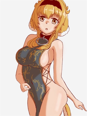 【異世界迷宮でハーレムを】ロクサーヌ 二次元エロ画像＆イラスト Part1
