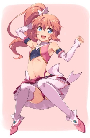 [ツインエンジェル][エロ画像]天月めぐるに脇コキを懇願して困らせた♪