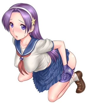 [KOF][エロ画像]麻宮アテナのエッチな汗が染み込んだスパッツを舐めたよ～♪