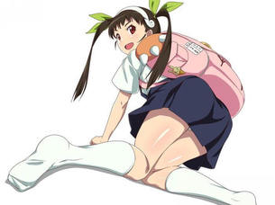 [化物語][エロ画像]八九寺真宵のパンチラとソックス足裏で8回抜いたよ♪