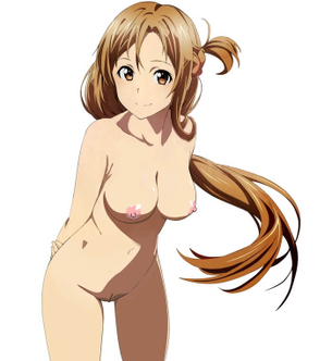 [SAO][エロ画像]アスナを全裸にして真っ先に足の裏を舐めたよ～♪