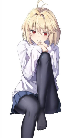 [月姫][エロ画像]アルクェイドの黒パンストの足裏をガチで匂いたい♪