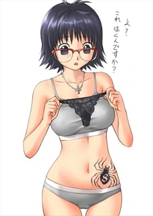 [HUNTER×HUNTER][エロ画像]シズクにエッチなパンティーを履かせたよ♪