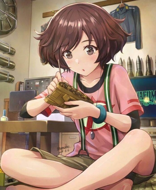 [ガルパン][エロ画像]戦車に夢中になる秋山優花里のパンチラでシコったよ♪