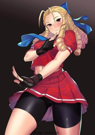 [ストリートファイター][エロ画像]神月かりんに勝利してサセてもらったよ♪