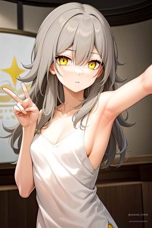 [崩壊:スターレイル][エロ画像]星(女主人公)のエッチな脇(ワキ)をオカズにしたよ～♪