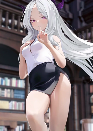 お前もう隠す気ないだろｗｗっていうミニスカ少女の二次元エロ画像