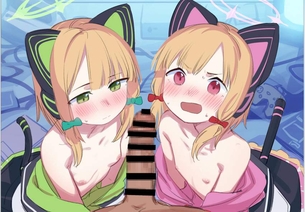 【ブルアカ】才羽ミドリ＆才羽モモイのエロ画像【ブルーアーカイブ】