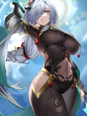 【画像】肌が透けて見える、エッチな黒タイツやシースルー系着衣の女の子
