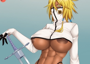 【ブリーチ】褐色下乳お姉さん ティア・ハリベルのの二次エロ画像